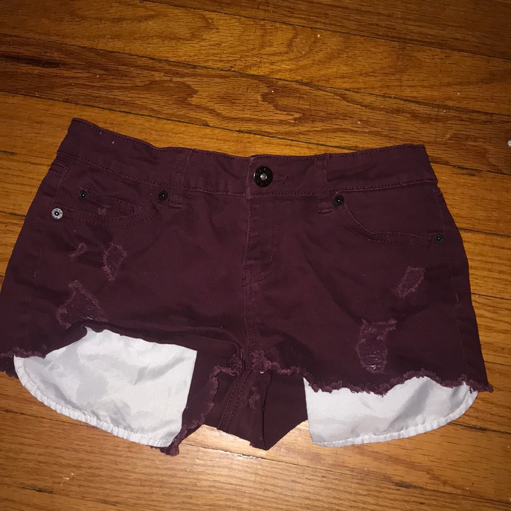 Plum purple junior shorts !